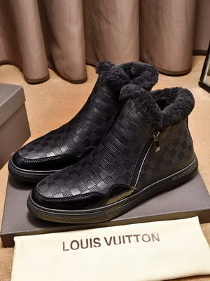 LV High-Top Fashion Men Shoes--052
